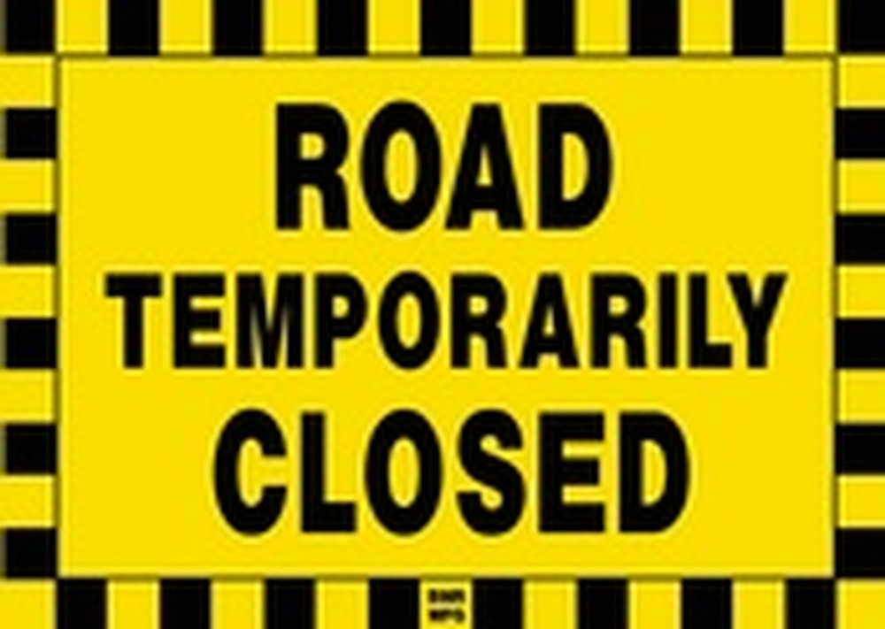 Temporary Road Closure - Buffalo Shoals Road | Lake Lure North Carolina