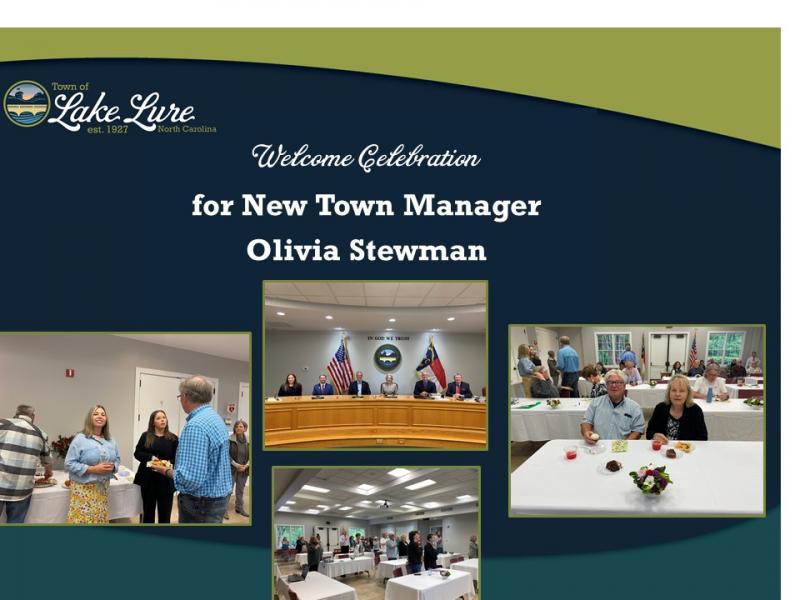 051424 Welcome Celebration for Olivia Stewman Town Manager