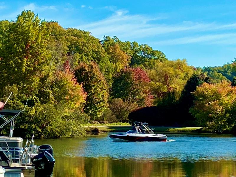 Boating in Fall