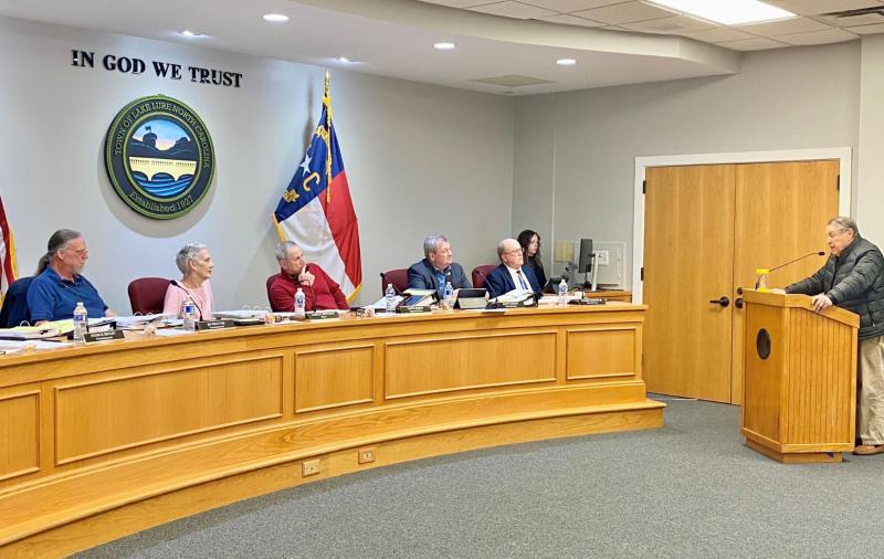 Ed Dittmer Addresses Town Council on 021324