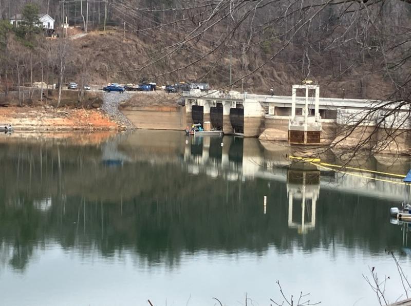 Lake Lure Dam 975
