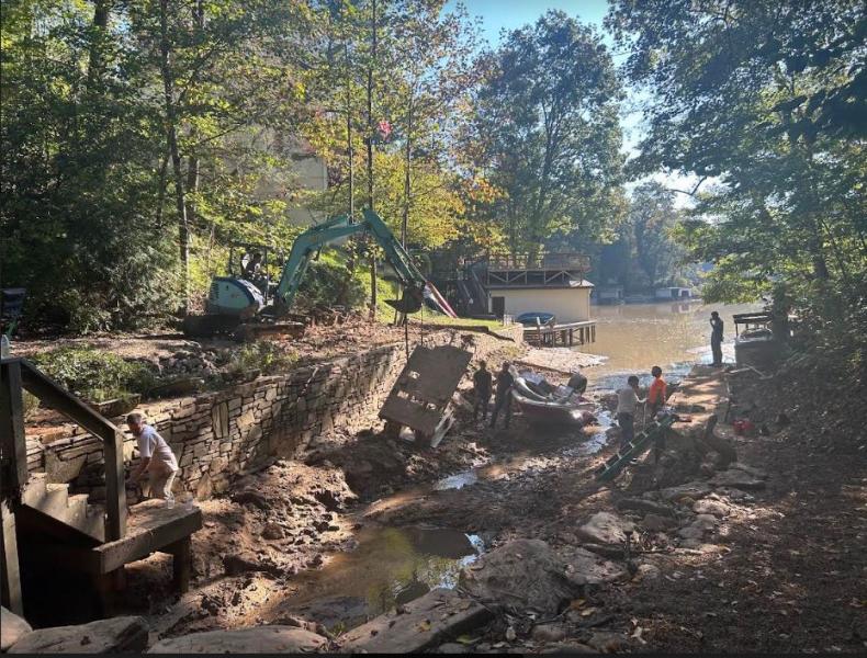 Lake Seawall Repair