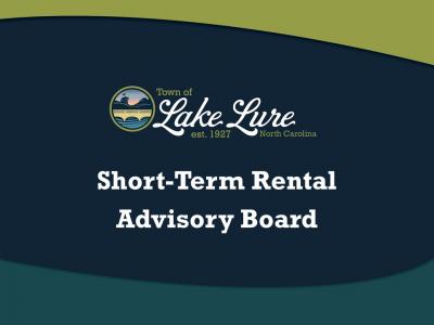 Short-Term Rental Advisory Board Sign