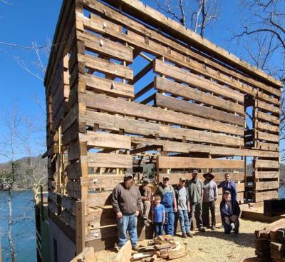 Russell's Fort Relocated to Lake Lure