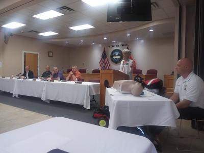 Town Council Leading Round Table Meeting 8/25/22