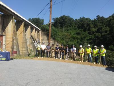 082323 Reservoir Drain Ground Breaking Ceremony