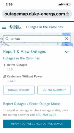 Power Outage Map