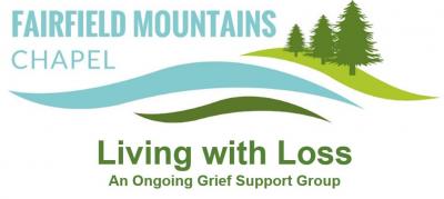 Living with Loss - Ongoing Grief Support Group sign