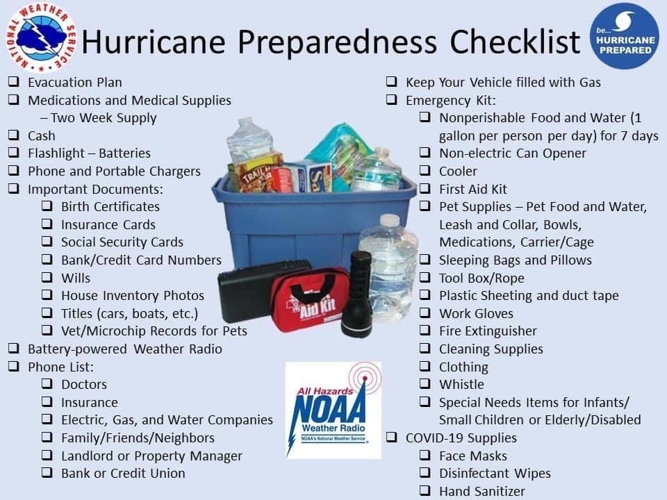 Hurricane Preparedness Checklist Lake Lure North Carolina