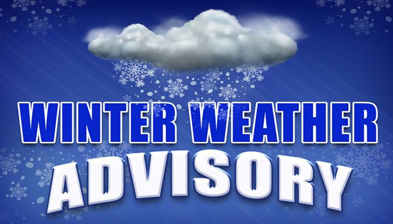 Winter Weather Advisory | Lake Lure North Carolina